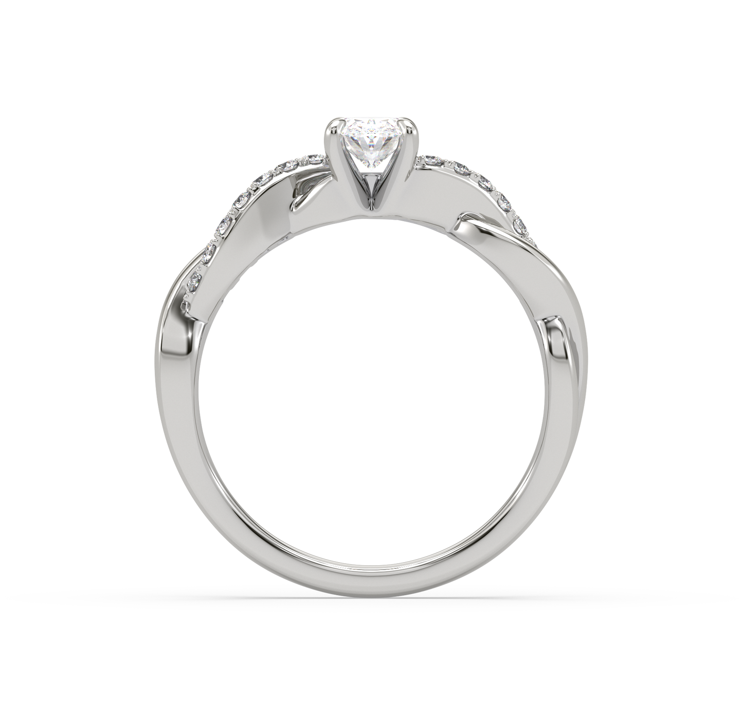 Andrea Solitaire Oval Diamond