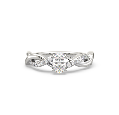 Andrea Solitaire Oval Diamond