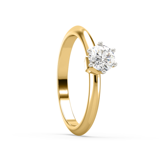 Esme Single Stone Diamond Ring