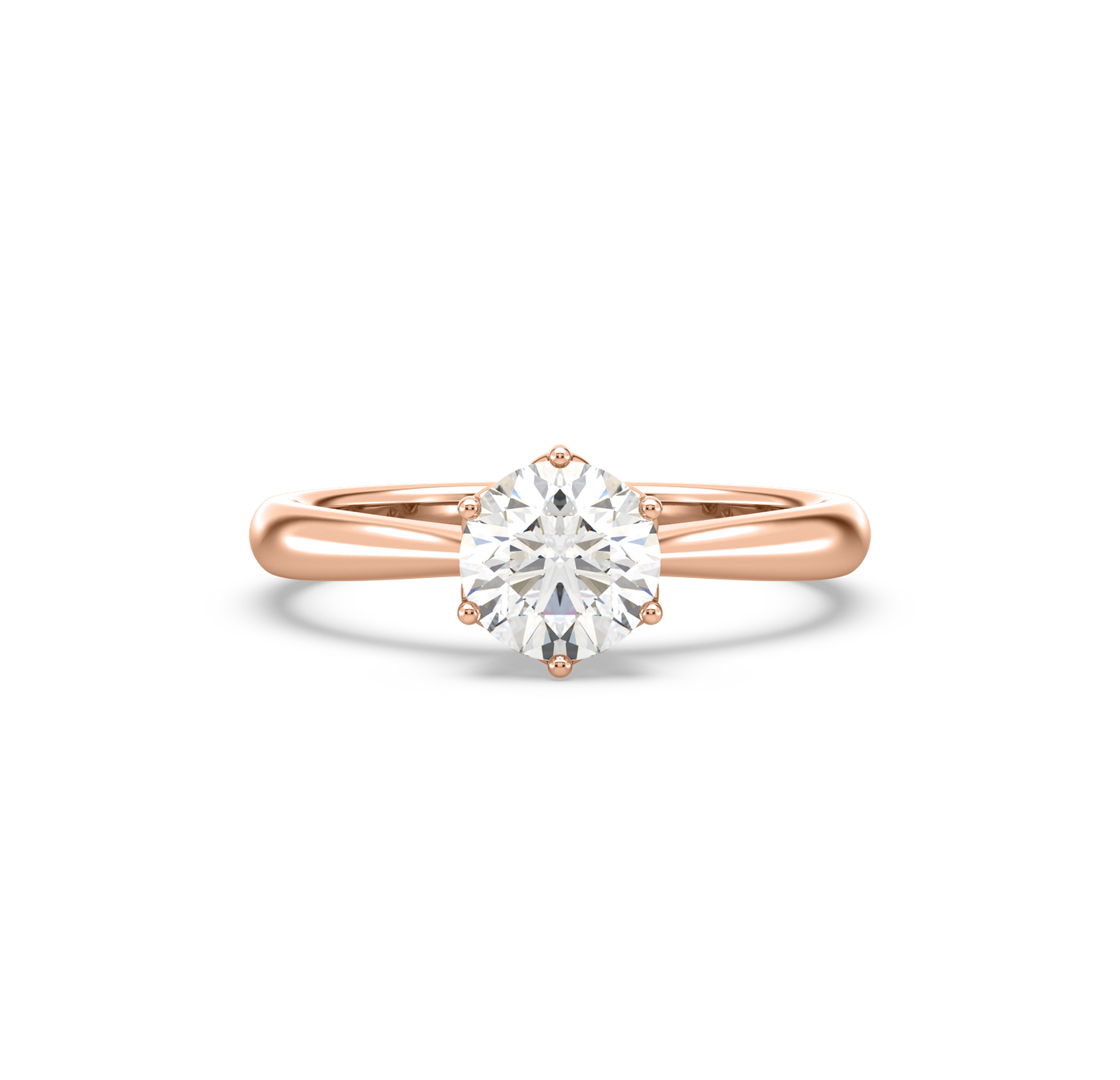 Eliza Solitaire Diamond Ring