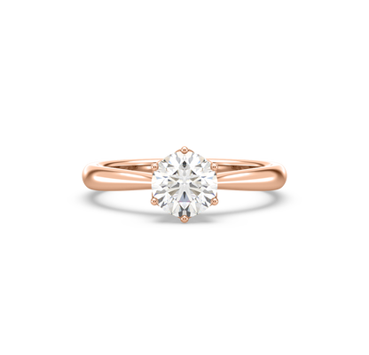 Eliza Solitaire Diamond Ring