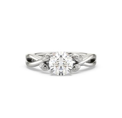 Erica Intertwined Solitaire Ring