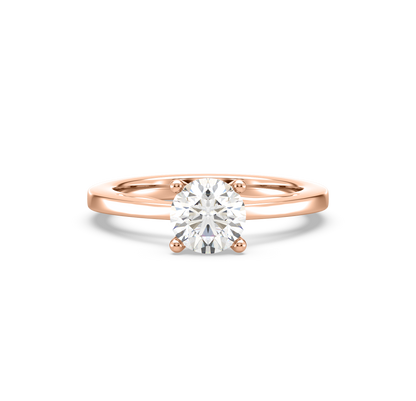 Cora Solitaire Diamond Ring