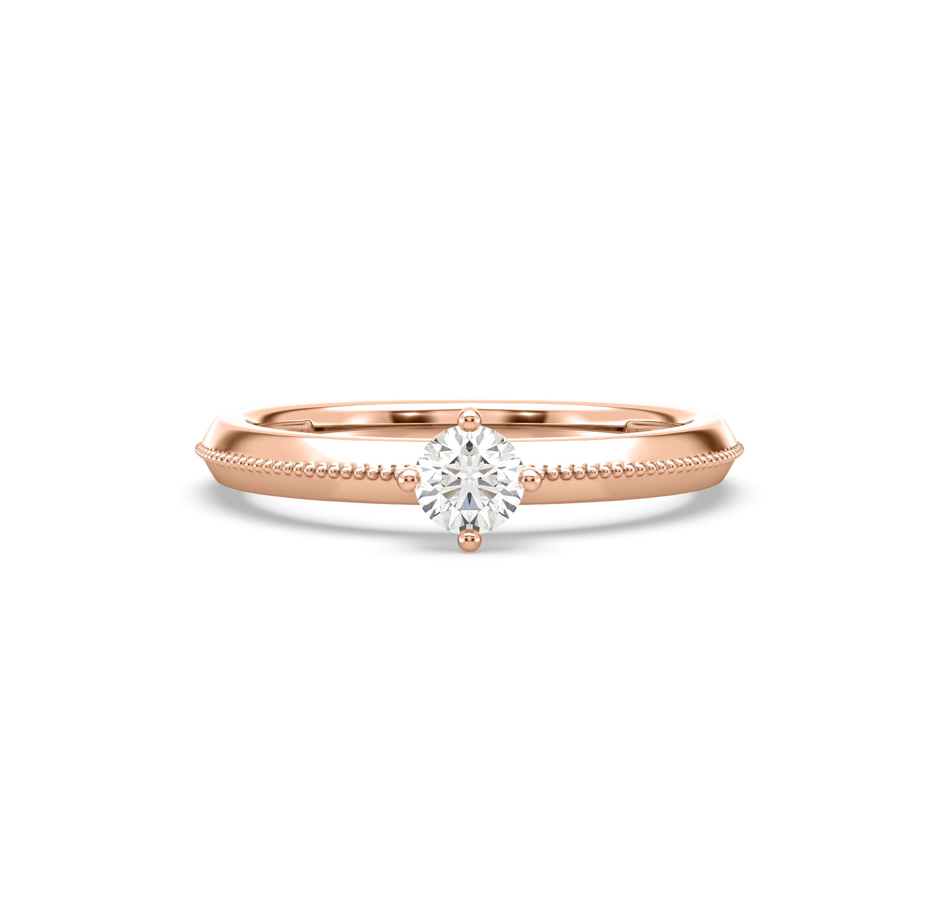 Rube Solitaire Ring