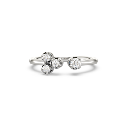 April Petal Diamond Ring