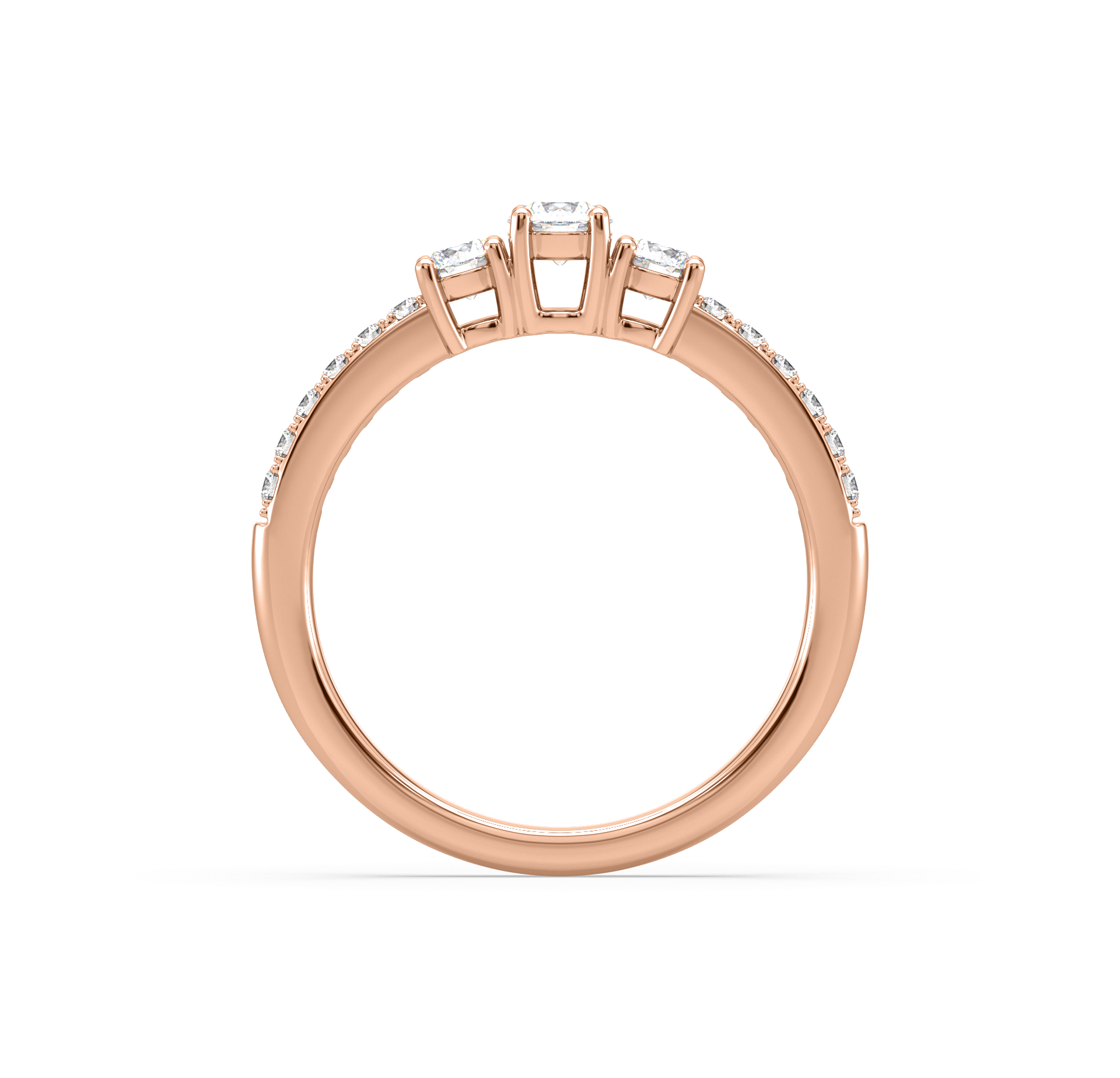 Gloria Three Diamond Ring