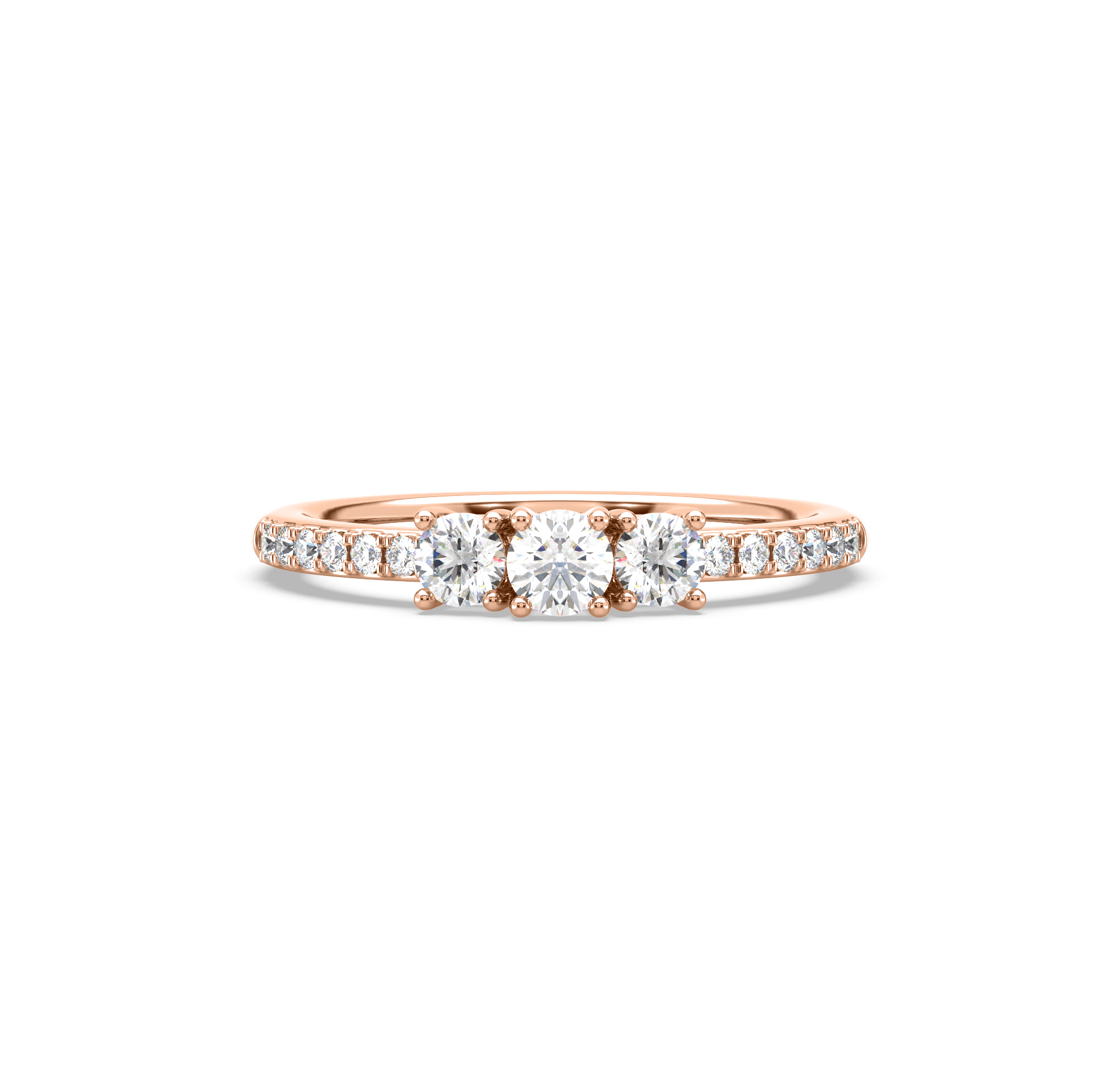 Gloria Three Diamond Ring