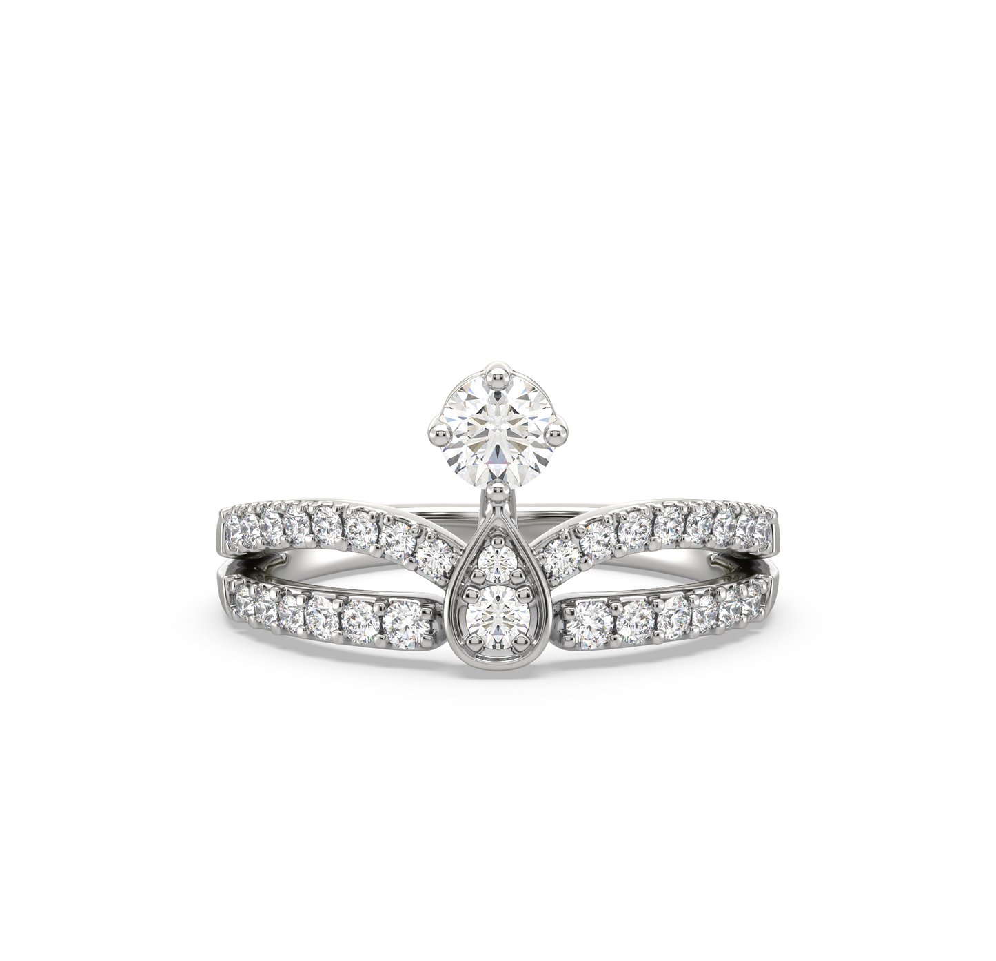 Juliet Tiara Diamond Ring