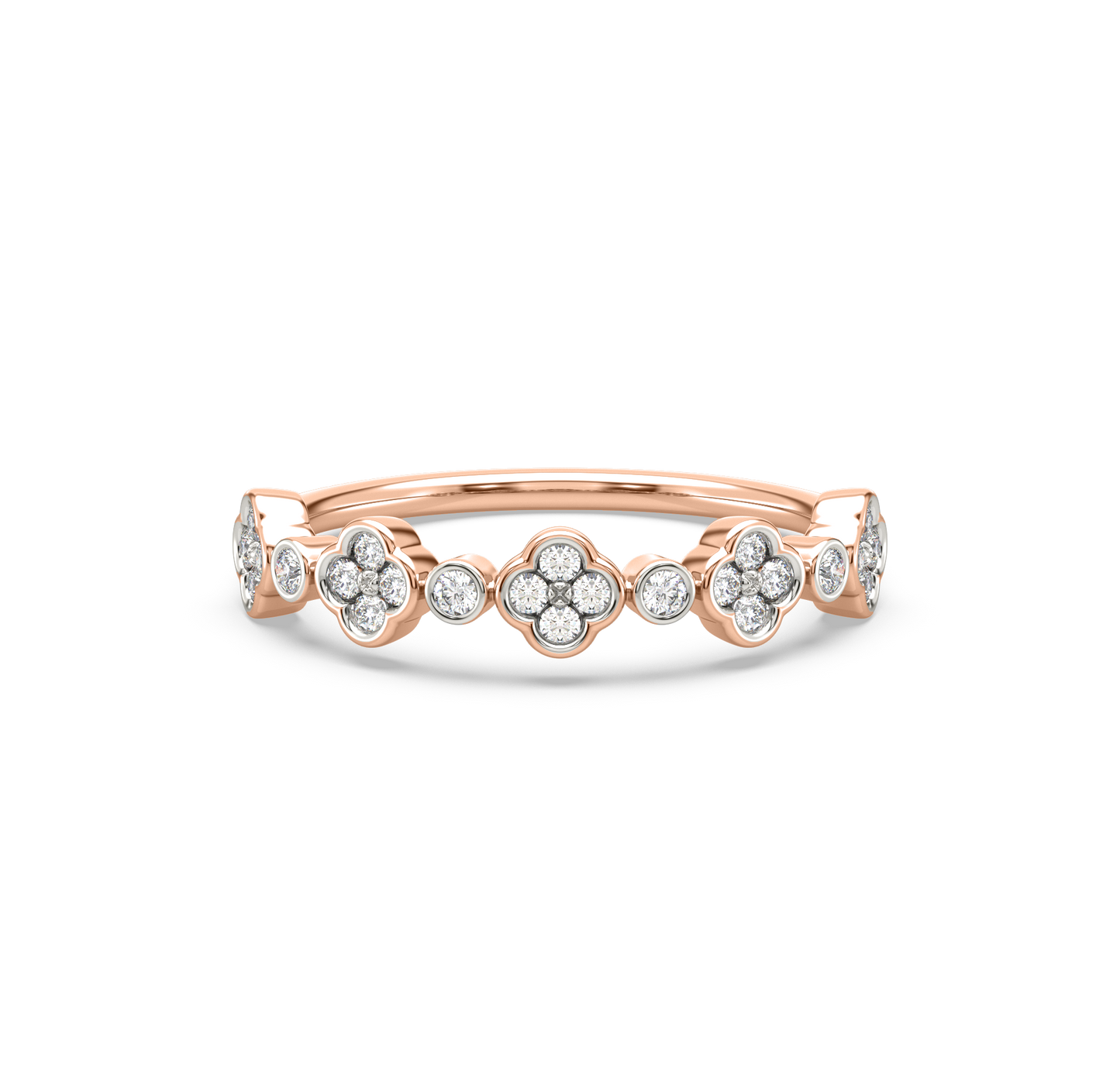 Daisy Spring Stackable Diamond Band