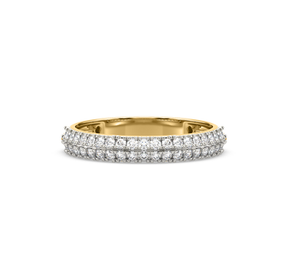 Jane Halo Stackable Diamond Ring