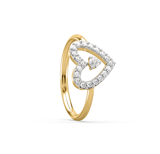 Liana Heart Shaped Diamond Ring