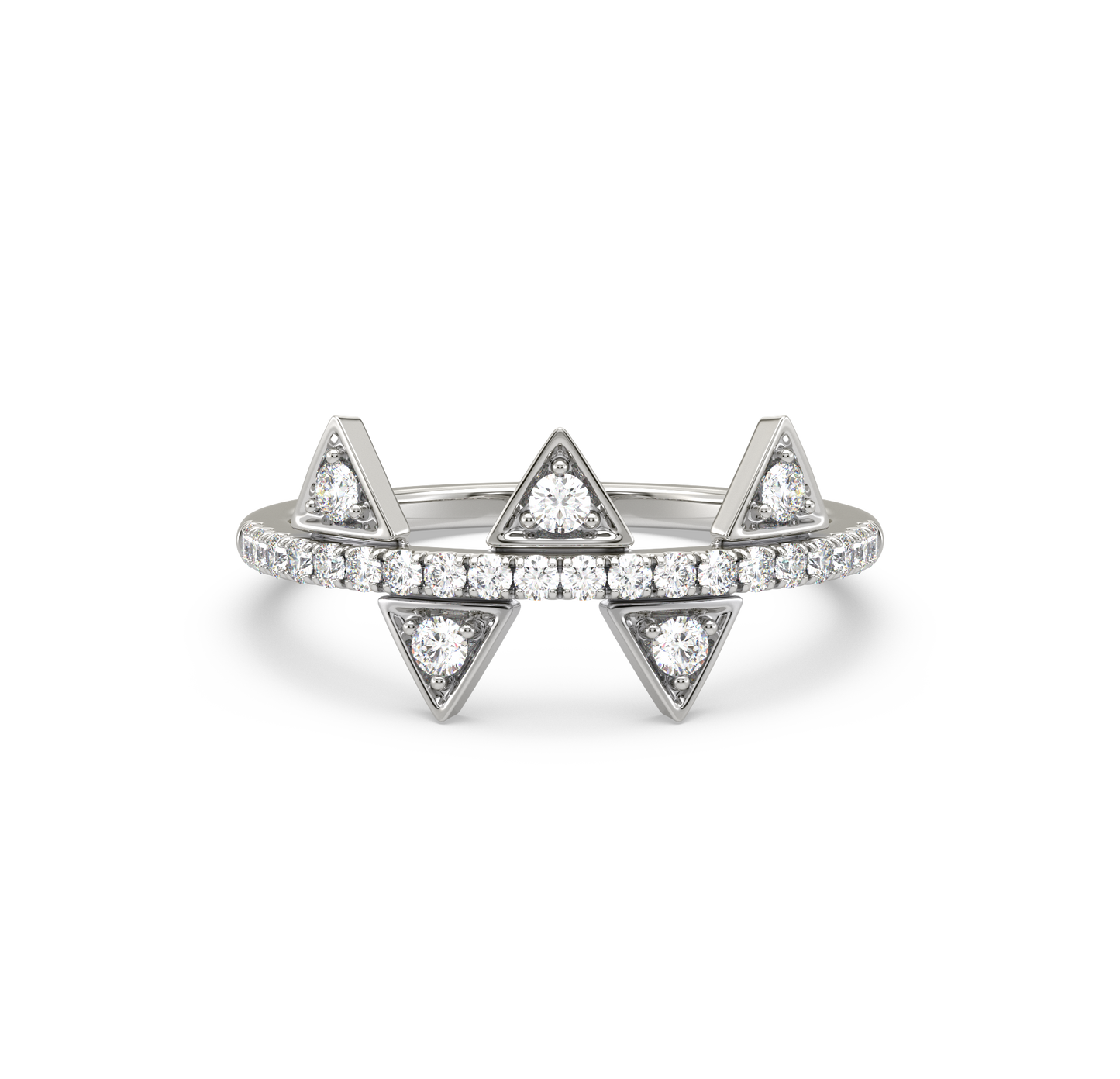 Dana Spike Diamond Ring