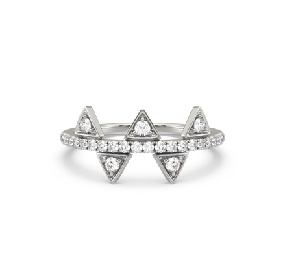 Dana Spike Diamond Ring