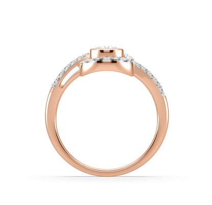 Revee Knot Diamond Ring