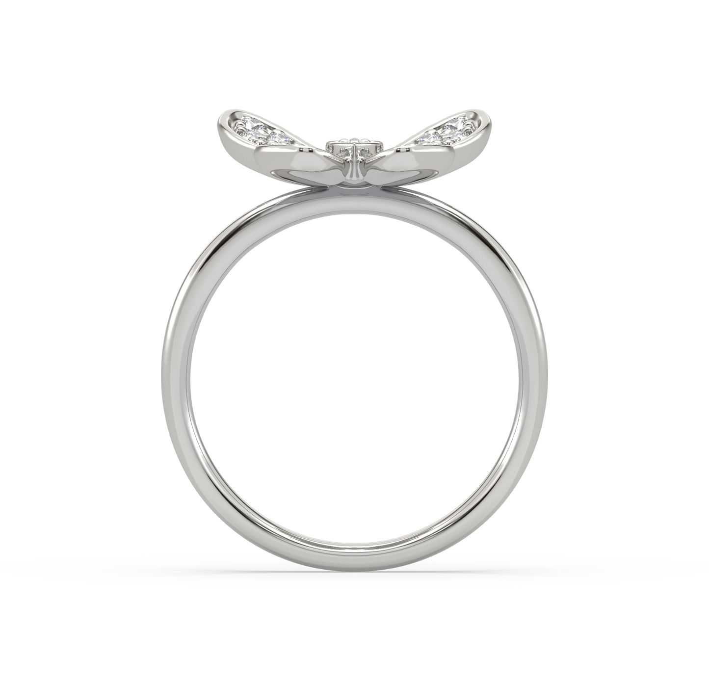 Eva Butterfly Diamond Ring