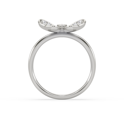 Eva Butterfly Diamond Ring