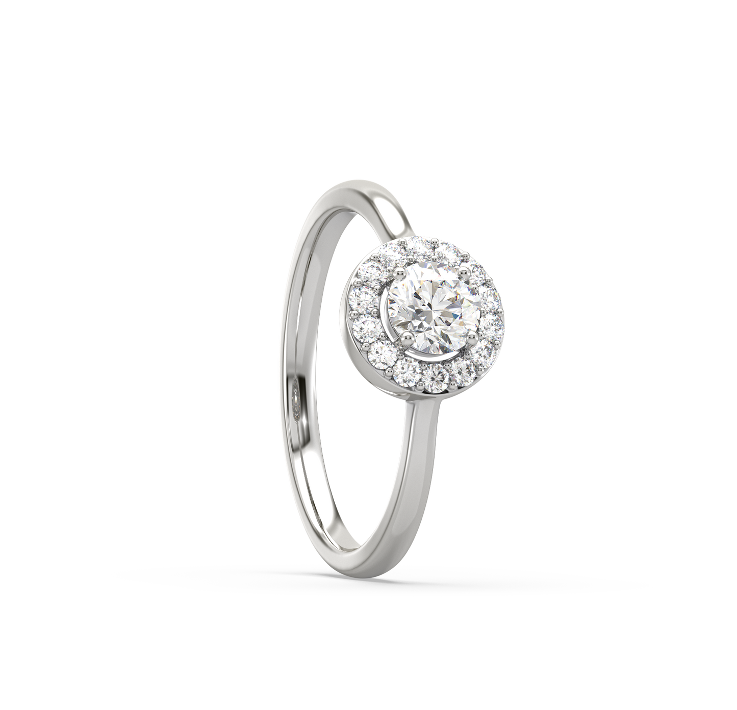 Kara Halo Diamond Ring