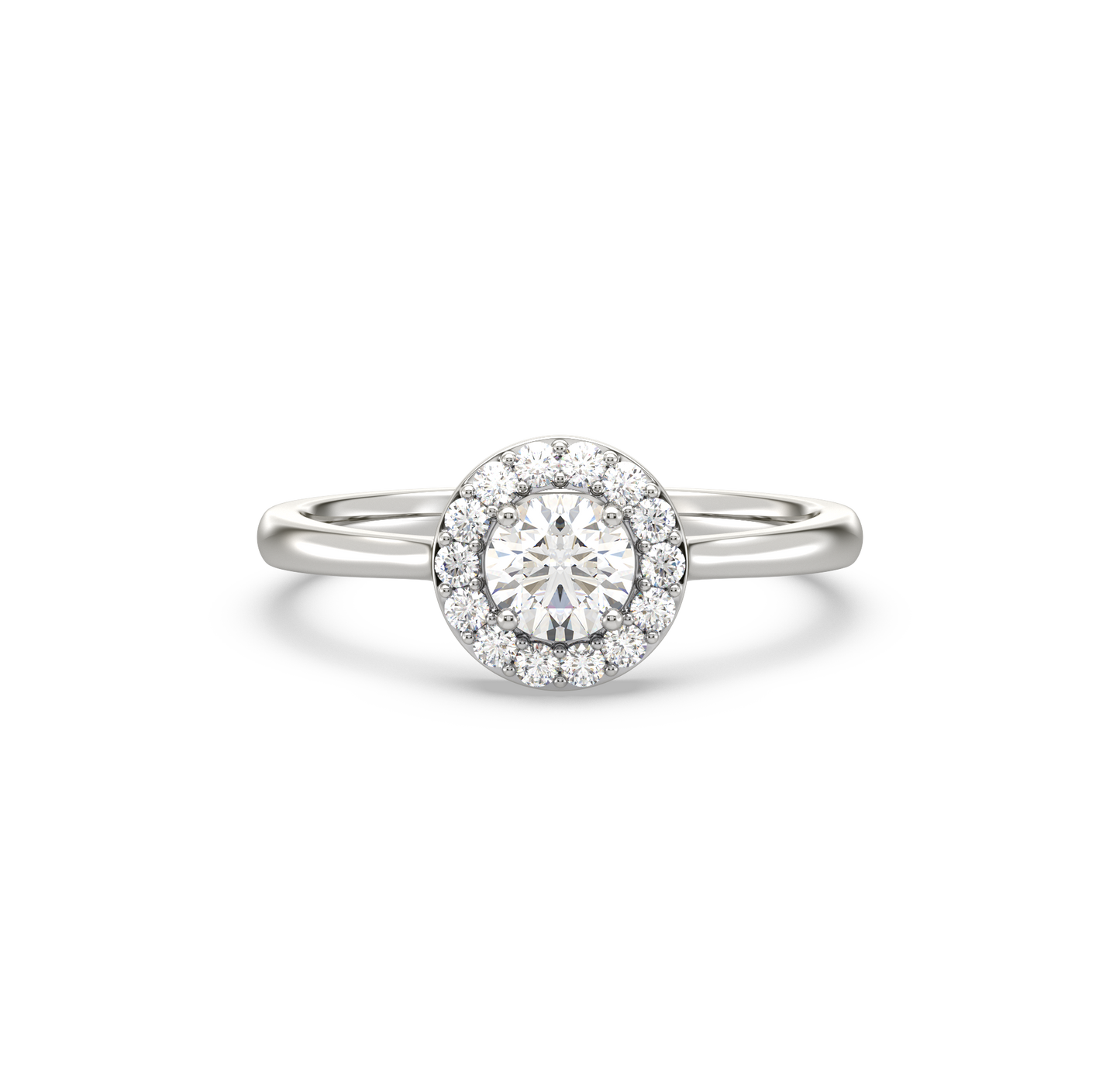 Kara Halo Diamond Ring