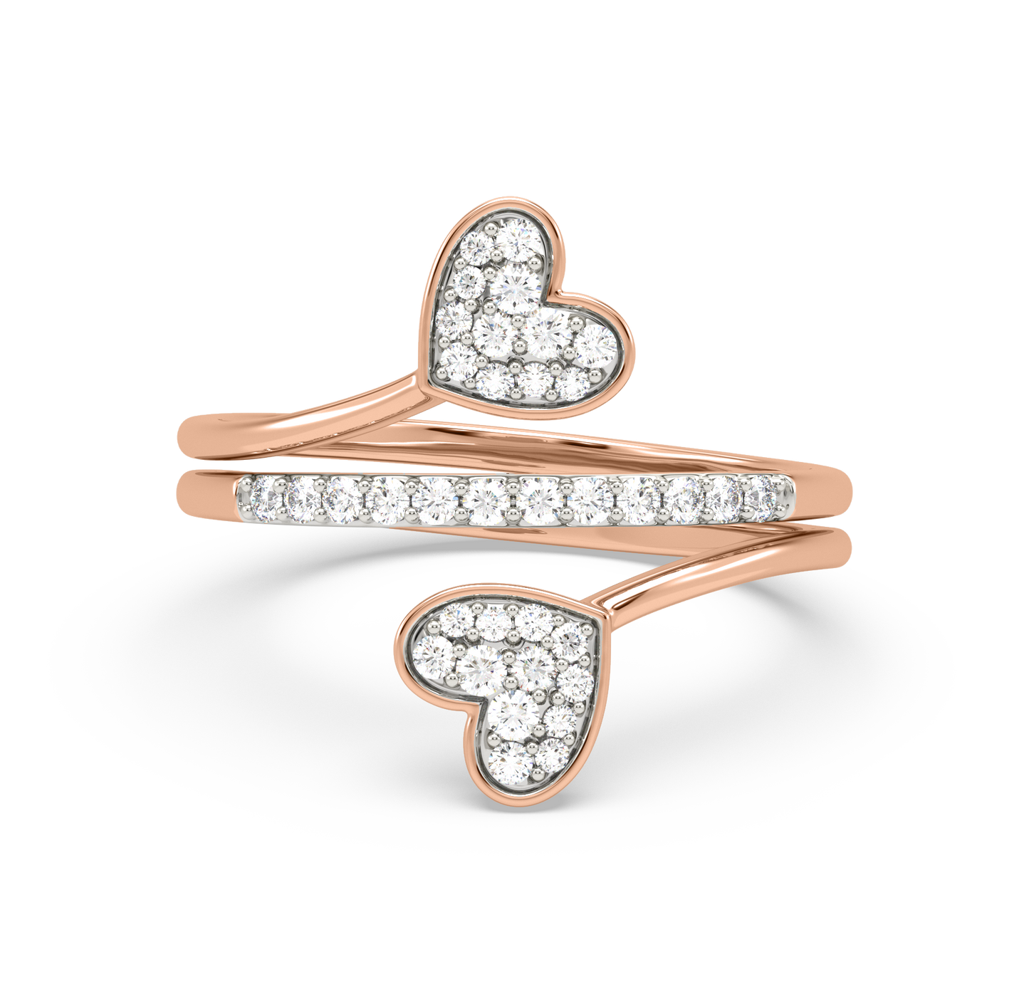 Harmony Heart Diamond Ring