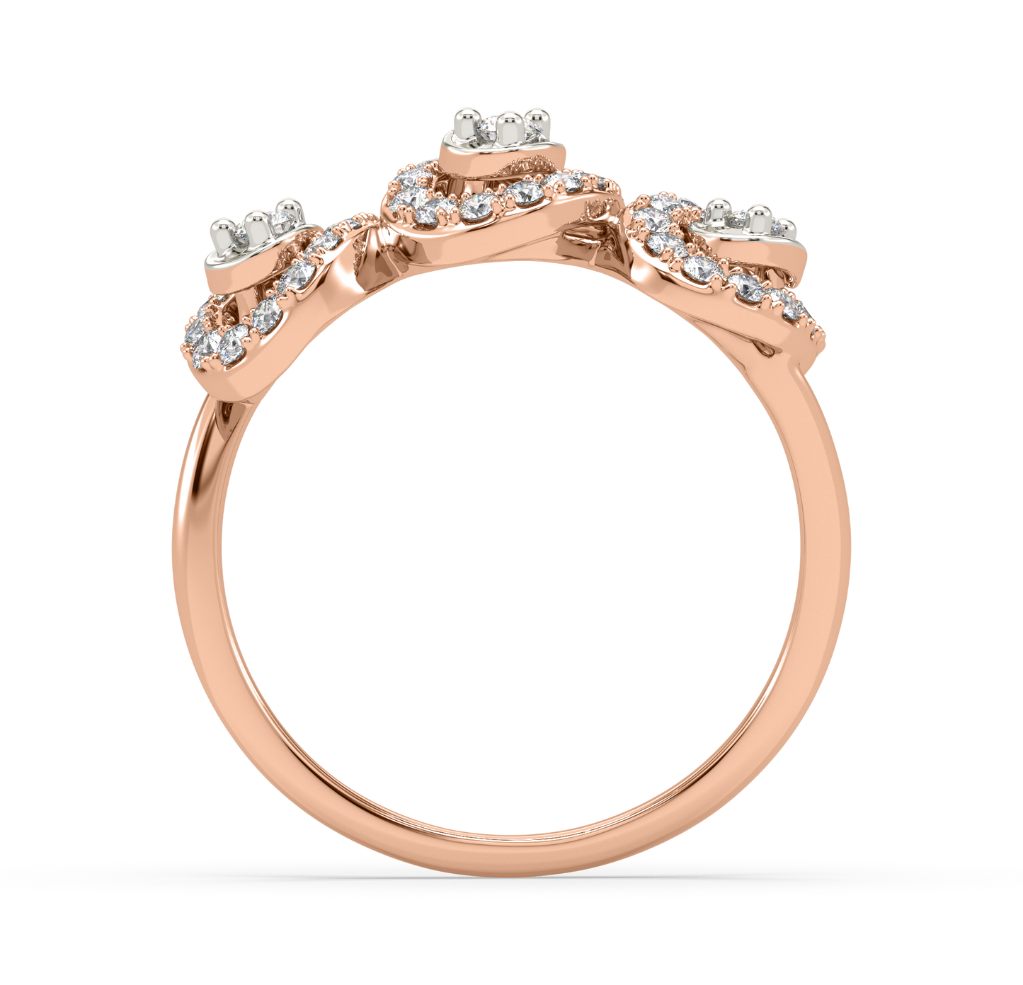 Nyomi Trendy Diamond Ring