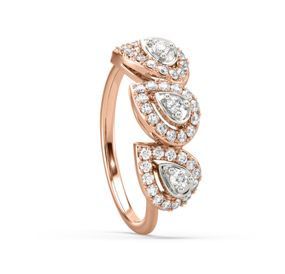 Nyomi Trendy Diamond Ring