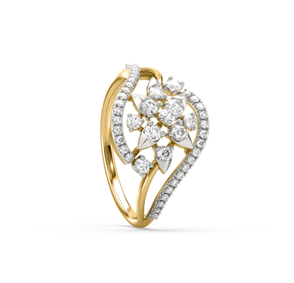 Luella Floral Diamond Ring