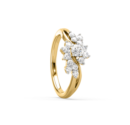 Laura Floral Ornate Ring