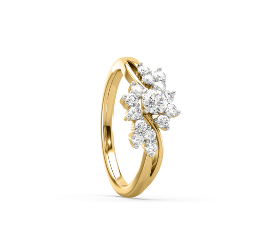 Laura Floral Ornate Ring