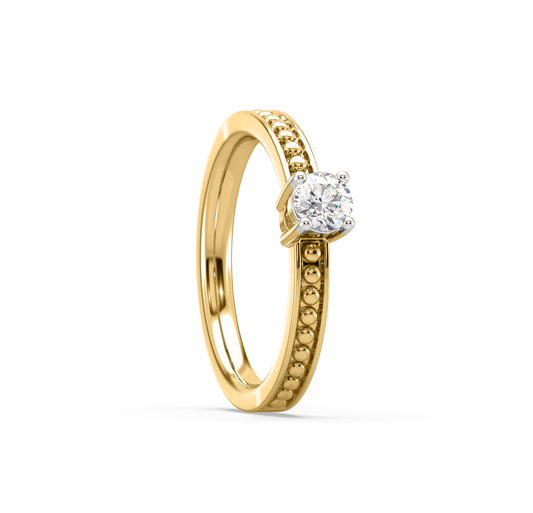 Autumn Dazzling Solitaire Ring