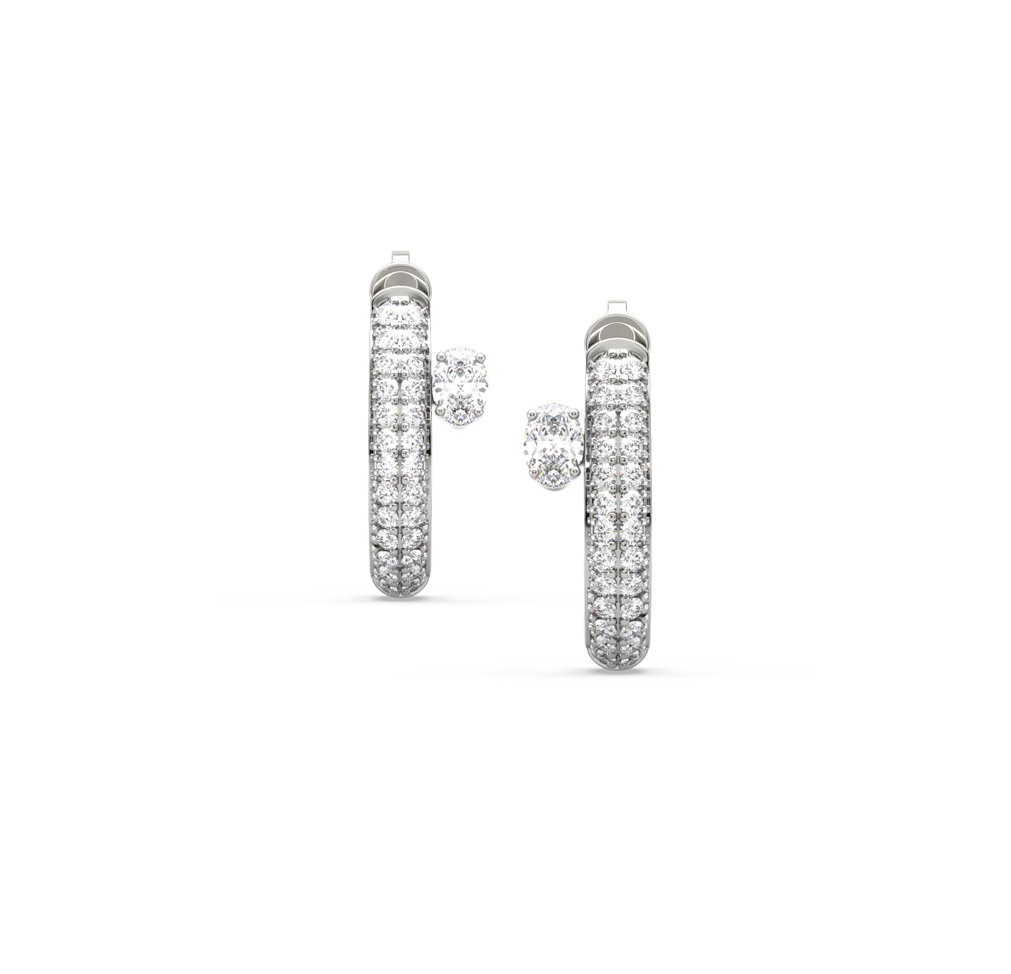 Audrey J Bali Diamond Earrings