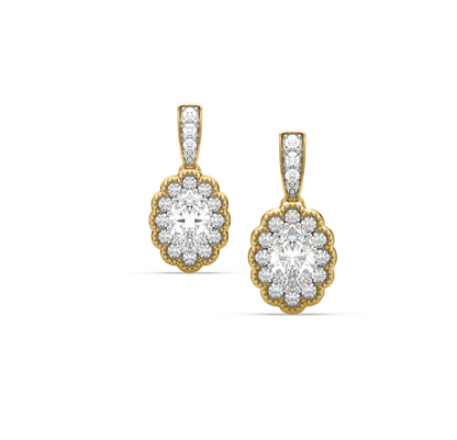 Camila Solitaire Drop Earrings