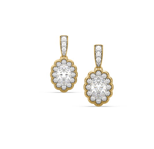 Camila Solitaire Drop Earrings