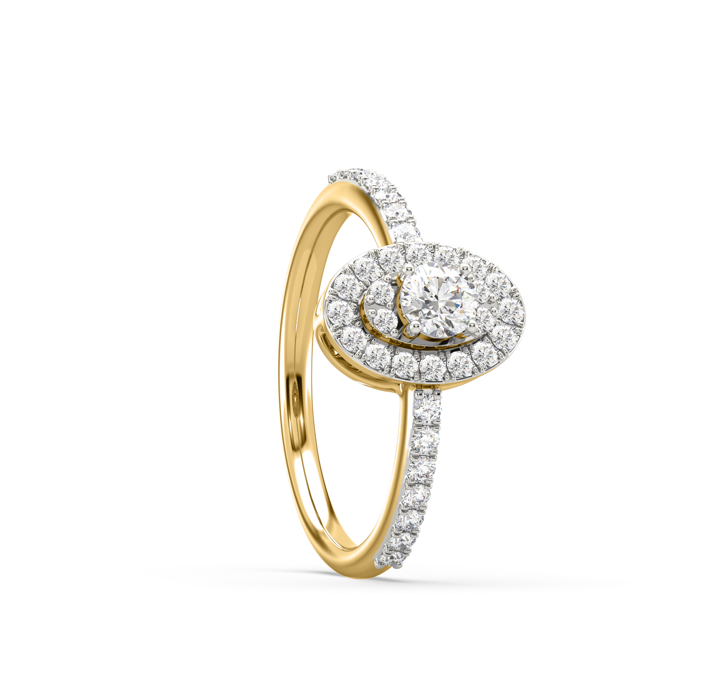 Valerie Oval-shaped Diamond Ring