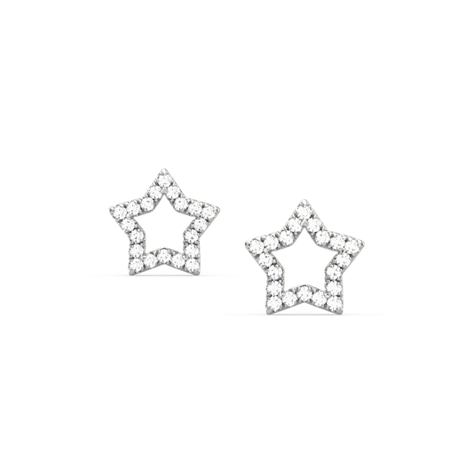 Candace Star Stud Earrings