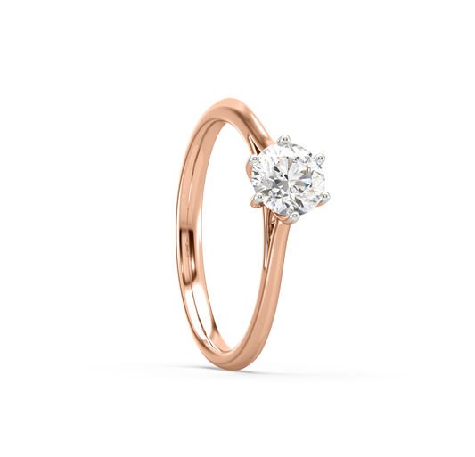 Enigma Solitaire Diamond Ring