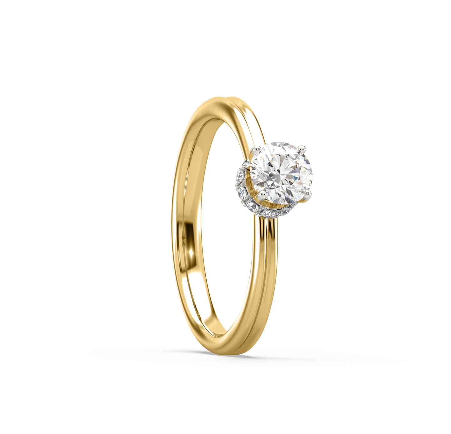 Chloe Tiara Solitaire Ring