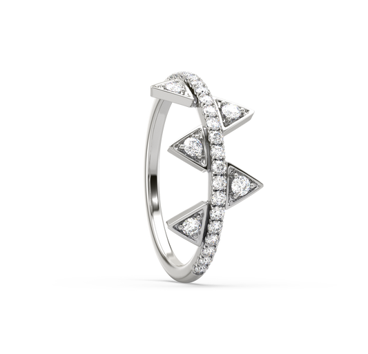 Dana Spike Diamond Ring