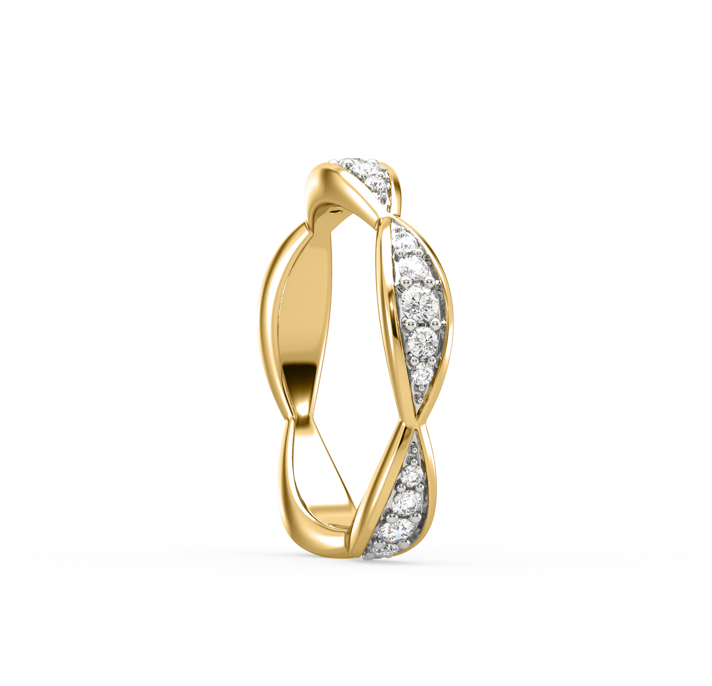 Vera Waterfall Stackable Diamond Ring