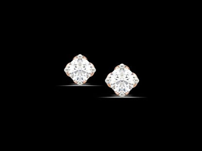 Aniyah Solitaire Studs