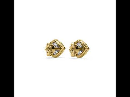 Chrissie Elegant Solitaire Earrings