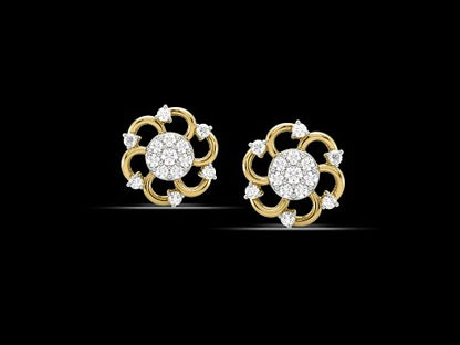 Aniyah Diamond Stud Earrings