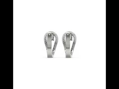 Amalie Diamond Huggie Earrings