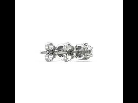 Naava 9ct Yellow Gold 0.50ct JI2 Single Stone Diamond Earring - Diamond  Earrings from Prime Jewellery UK