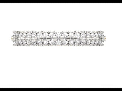 Jane Halo Stackable Diamond Ring