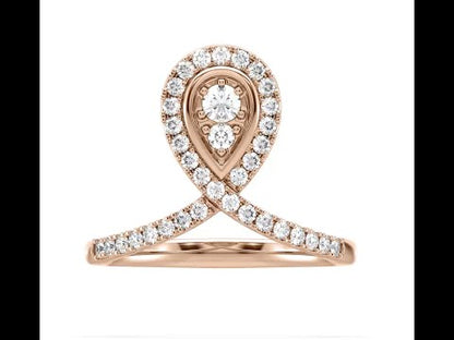 Revee Knot Diamond Ring