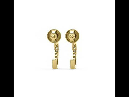 Kira J Bali Diamond Earrings