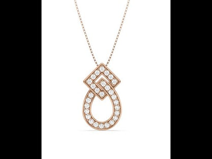 Jada Geometric Diamond Pendant