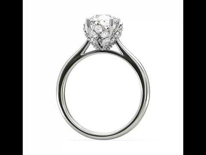 Carrie Raised Solitaire Ring