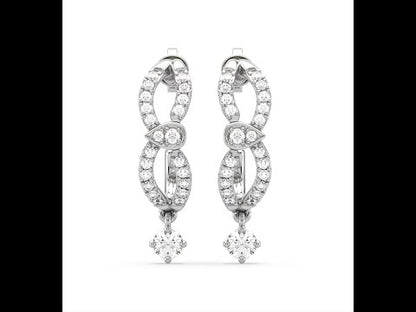 Dara Ornate Diamond Earrings