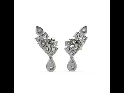 Joni Ornate Diamond Earrings